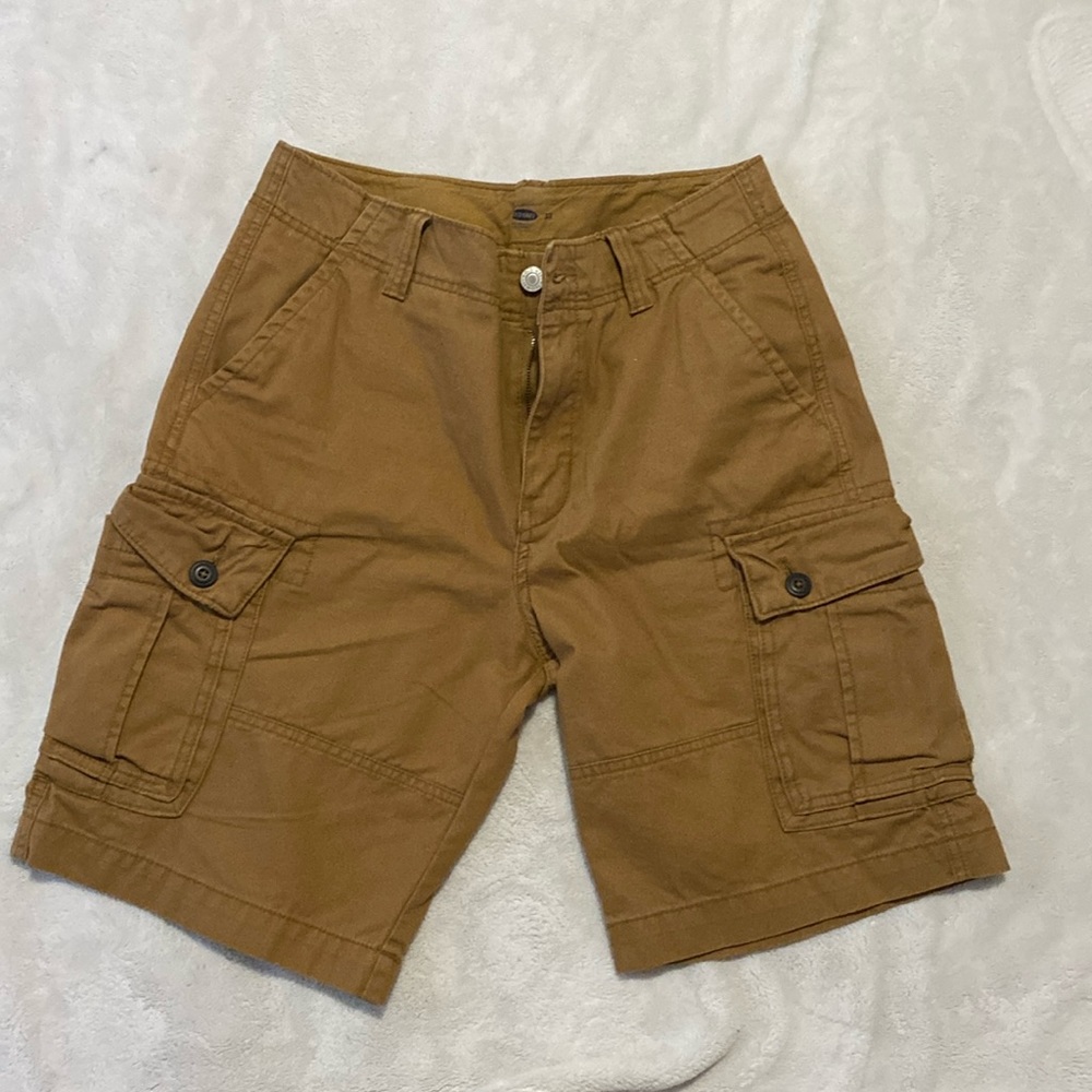 Men’s Khaki Color Old Navy Cargo Shorts
